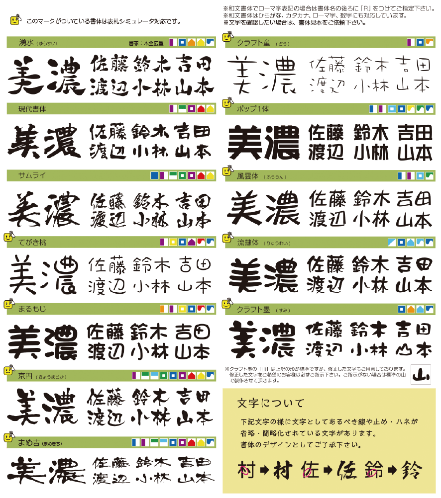 漢字書体画像2