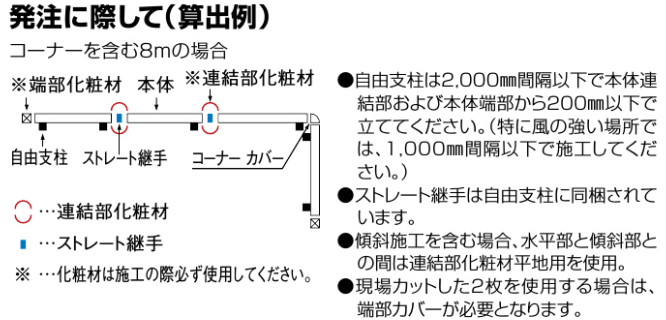 四国化成 格子フェンスK1 型/格子フェンスK2型 発注に際して画像