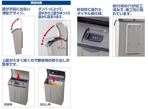 アルメールWF6型　商品特長画像