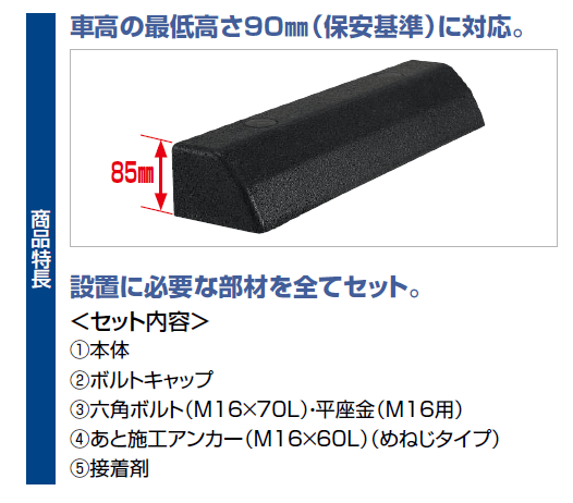 四国化成　サインストッパーRG　商品特長画像