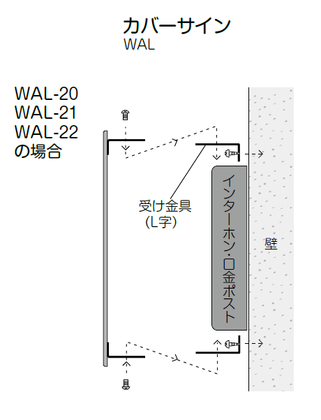 美濃クラフト WAL-20 カバーサインの通販 定価の33％OFF+送料無料でお届けします