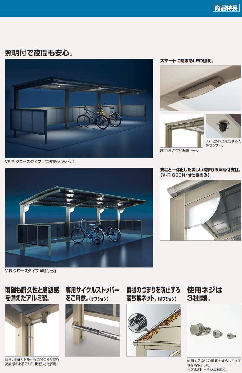 四国化成 サイクルポート Vf R オープンタイプ クローズタイプの通販 送料無料 激安価格で販売中