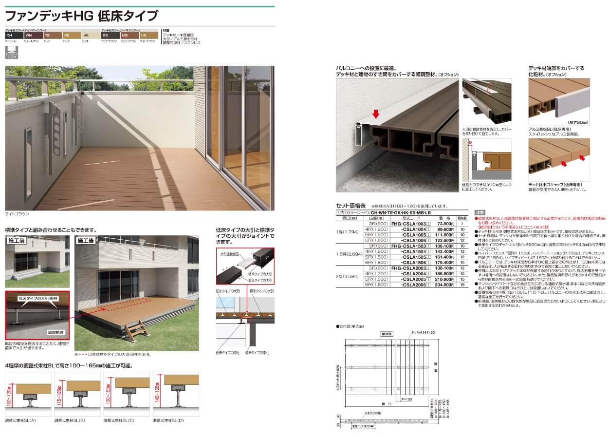 四国化成 ファンデッキhg Sg メーカー価格表の半額 送料無料で販売中