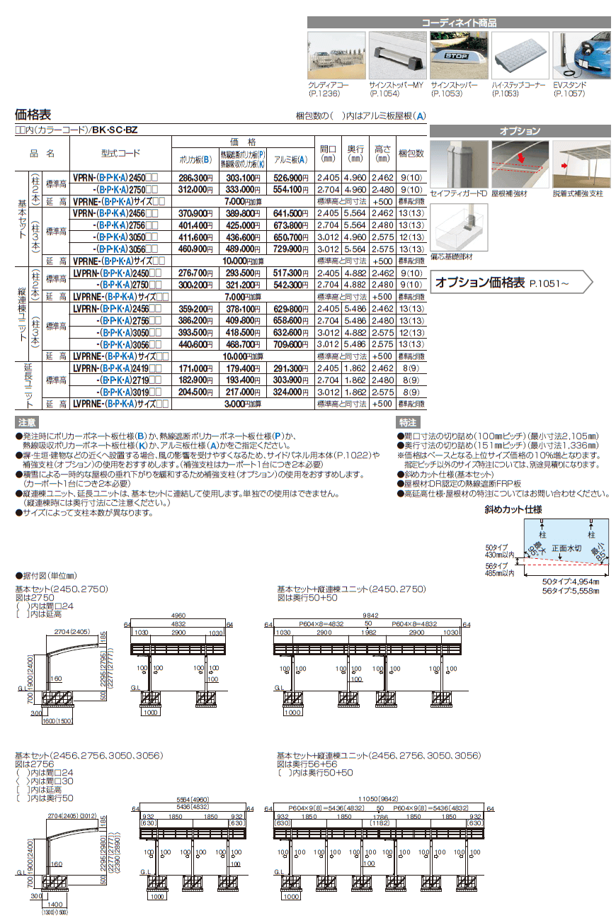 個人宅配送不可』 カーポート 1台用 四国化成 バリューポートR 基本セット 延高 ポリカーボネート板 3050 VPNE-B3050 『アルミカー  Ne1lsbCokr, DIY、工具 - windowrevival.co.nz