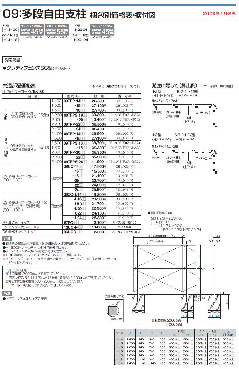 最高の パーテーション 四国化成 シコク CACOI カコイ フェンスタイプ用 ベースプレート支柱 角柱 H1800 90°専用 83RPB-18SC ガーデン  DIY 塀