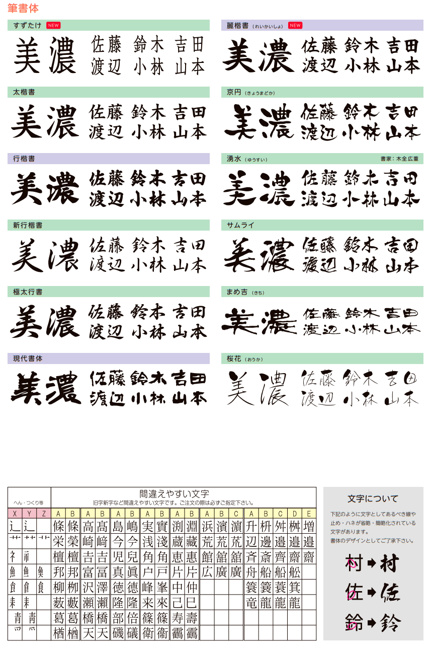 美濃クラフト WAL-41- 埋め込みボックスサインの通販 送料無料でお届けします