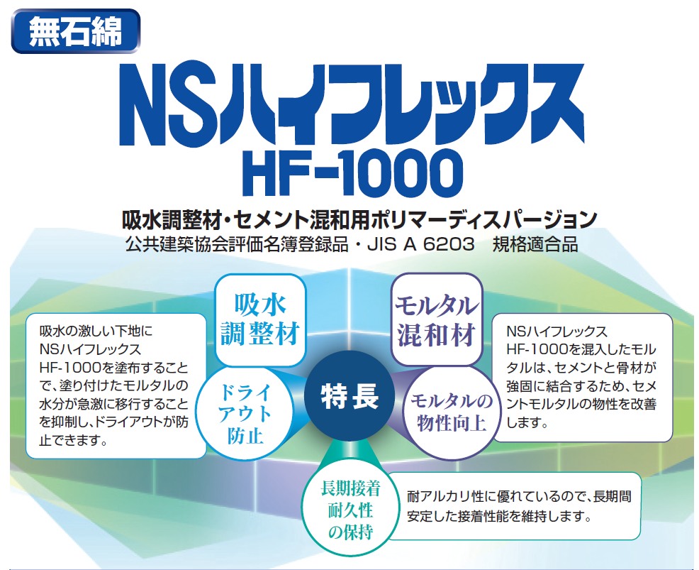 日本化成 ＮＳハイフレックスＨＦ−1000 4kg